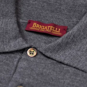 Brigatelli seit 1922 Brigatelli Dal 1922 Per Michael Jondral: Gestricktes Poloshirt Aus Feinstem M Fashion