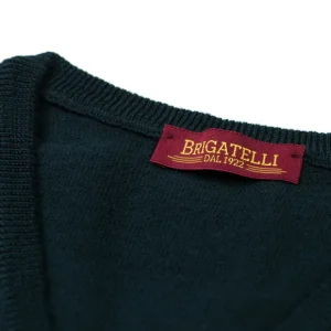 Brigatelli seit 1922 Brigatelli Dal 1922 Per Michael Jondral: V-Pullover Aus Feinstem Mer Outlet