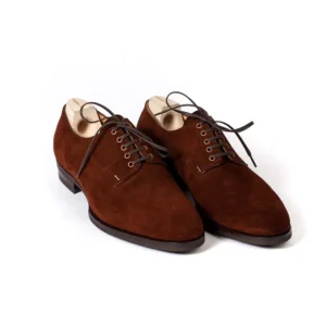 Saint Crispin's Derby „Blucher" Aus Rostfarbenem Wildleder Outlet