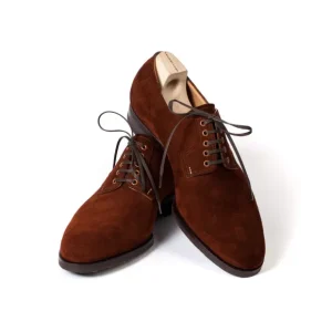 Saint Crispin's Derby „Blucher" Aus Rostfarbenem Wildleder Outlet