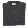 William Lockie Exklusiv Bei Mj: Pullover „Crew Cable-Rib" Aus Reinem Geelong Outlet