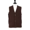 William Lockie Exklusiv Bei Mj: Strickweste „Rob Waistcoat" Aus Reinem Geelong-Lammfell Best Sale