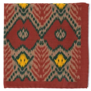 Anderson u0026 Sheppard Exklusiv Fur Michael Jondral: Einstecktuch „Colored Ikat