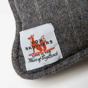 Fox Brothers Exklusiv Fur Michael Jondral: Kissen Aus Original-Fuchsflanell Mit Kreidestreifen Cheap