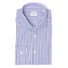 Borriello Gestreiftes Hemd Aus Reiner Baumwolle „Jermyn Stripe" Handgefertigt Cheap