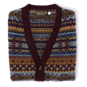 Glenugie Exclusive X Mj: „Fairisle-Weste" Aus Reiner Wolle Pure Soft Sh Outlet