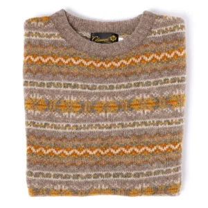 Glenugie Exclusive X Mj: Pullover „Fairisle Roundneck Jumper" Aus Reiner Wolle Best Sale