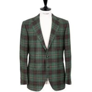 Cesare Attolini Jacke „Nuovo Tartan