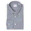 Borriello Kariertes Hemd „Bicolor Vichy" Mit Button-Down-Kragen Und Sportmanschette - Cheap