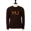 Guercilena 1944 Langarmliger Pullover „Mj Friendship" Aus Reiner Mako-Baumwolle Cheap