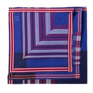 Simonnot-Godard Limitierte Auflage: Taschentuch „Vintage Shetland 1960" Aus Reiner Baumwolle Flash Sale