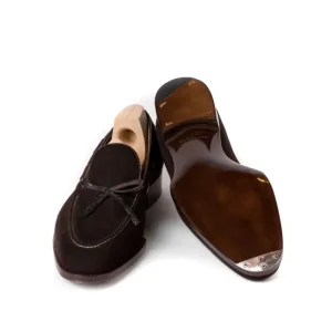 Saint Crispin's Loop-Loafer „Croc-Tassel