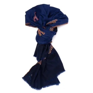 Yaser Shaw Mj-Schal „Gangtok" Aus Feinstem Handbesticktem Pashmina-Kaschmir Best Sale