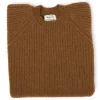 William Lockie Nougatbrauner Pullover „Joss Earl" Aus Reiner Lammwolle 8 Store