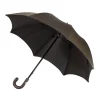 Maglia Olive-Colored Sporty Umbrella With Hand-Sewn Leather Handle Cheap