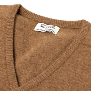 William Lockie Pullover „Leven Vee" Aus Geloong-Lammwolle 2-Lagig Best