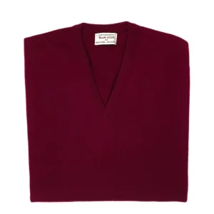 William Lockie Pullover „Oxton Vee" Aus Feinem Schottischem 1-Lagigem Kaschmir Clearance