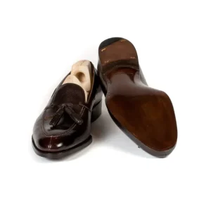 Saint Crispin's Quasten-Loafer „Split Toe