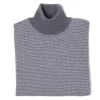 Brigatelli seit 1922 Rollkragenpullover Aus Merinowolle Und Kaschmir Mit Quadratischem Jacquard 1-Lagig, Ca New