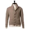 William Lockie Schalkragen-Cardigan „Shawl-Windsor" Aus Reinem Schottischem 6-Lagigem Cash Best Sale