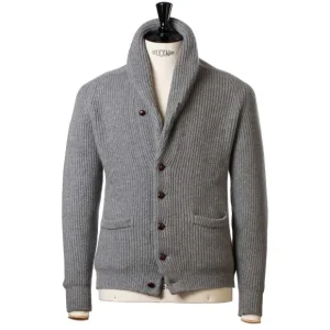 William Lockie Schalkragen-Cardigan „Shawl-Windsor" Aus Reinem Schottischem 6-Lagigem Cash Best Sale