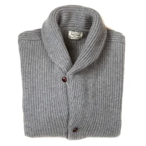 William Lockie Schalkragen-Cardigan „Shawl-Windsor" Aus Reinem Schottischem 6-Lagigem Cash Best Sale