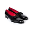 Saint Crispin's Schwarzer Tails-Schuh „Opera" Aus Kalbsleder Cheap