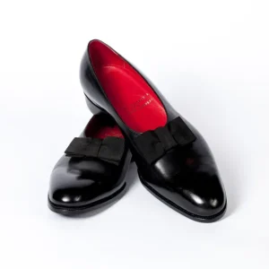 Saint Crispin's Schwarzer Tails-Schuh „Opera" Aus Kalbsleder Cheap