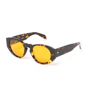 TBD BRILLEN Sonnenbrille „Madras Havana" Mit Safranglasern Reine Handarbeit Store