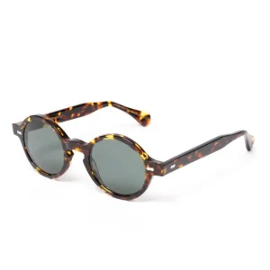 TBD BRILLEN Sonnenbrille „Oxford Dark Havana" Mit Grunen Glasern Handarbeit Online