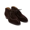 Saint Crispin's Stiefeletten „French Norvegian" Aus Dunkelbraunem Wildleder - Discount