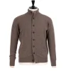 William Lockie Strickjacke „Lakeland Turtle" Aus 2-Lagiger Geelong-Lammwolle Hot