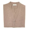 William Lockie Strickjacke „Oxton Cardigan" Aus Feinem Schottischem 1-Lagigem Kaschmir Hot