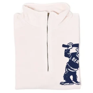 Sonderangebote X MJ Wild Donkey X Mj: Sweatshirt Mit Reisverschluss Und Vintage-Print „Bears