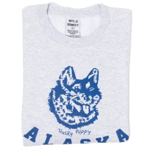 Sonderangebote X MJ Wild Donkey X Mj: Sweatshirt Mit Vintage-Print „Alaska